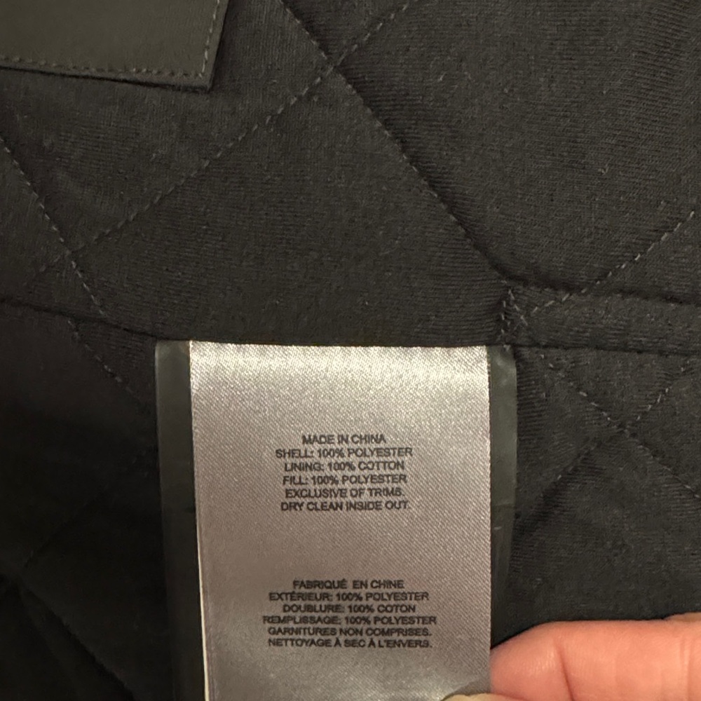 Moose Knuckles Black Hooded Bomber Jacket - Picture 12 of 14